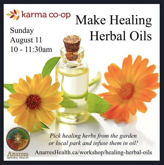 DIY Workshop: Make Healing Herbal Oils