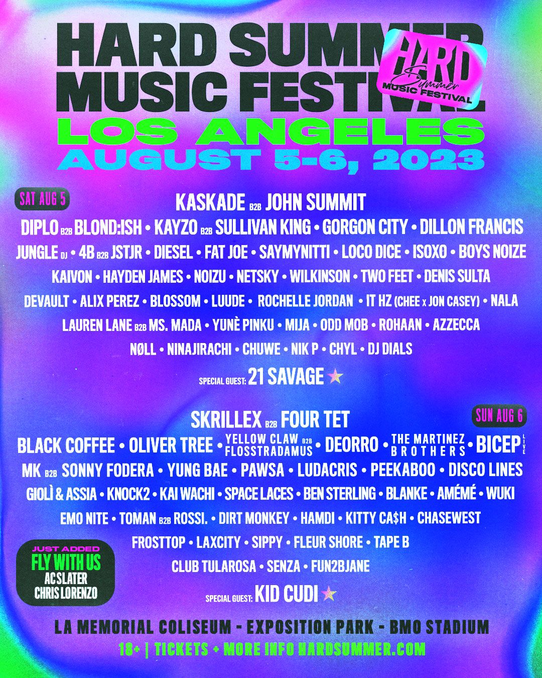 Hard Summer Music Festival - 2 Day Pass