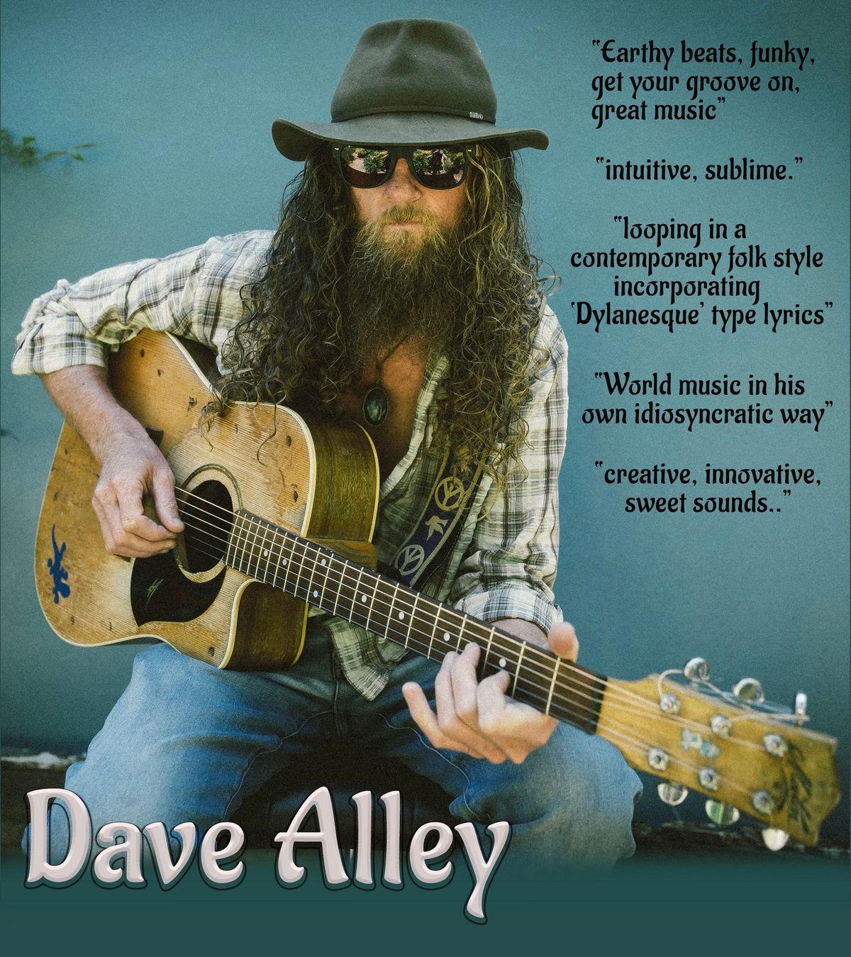 Dave Alley in Concert $20 a ticket on the door or online at www.trybooking