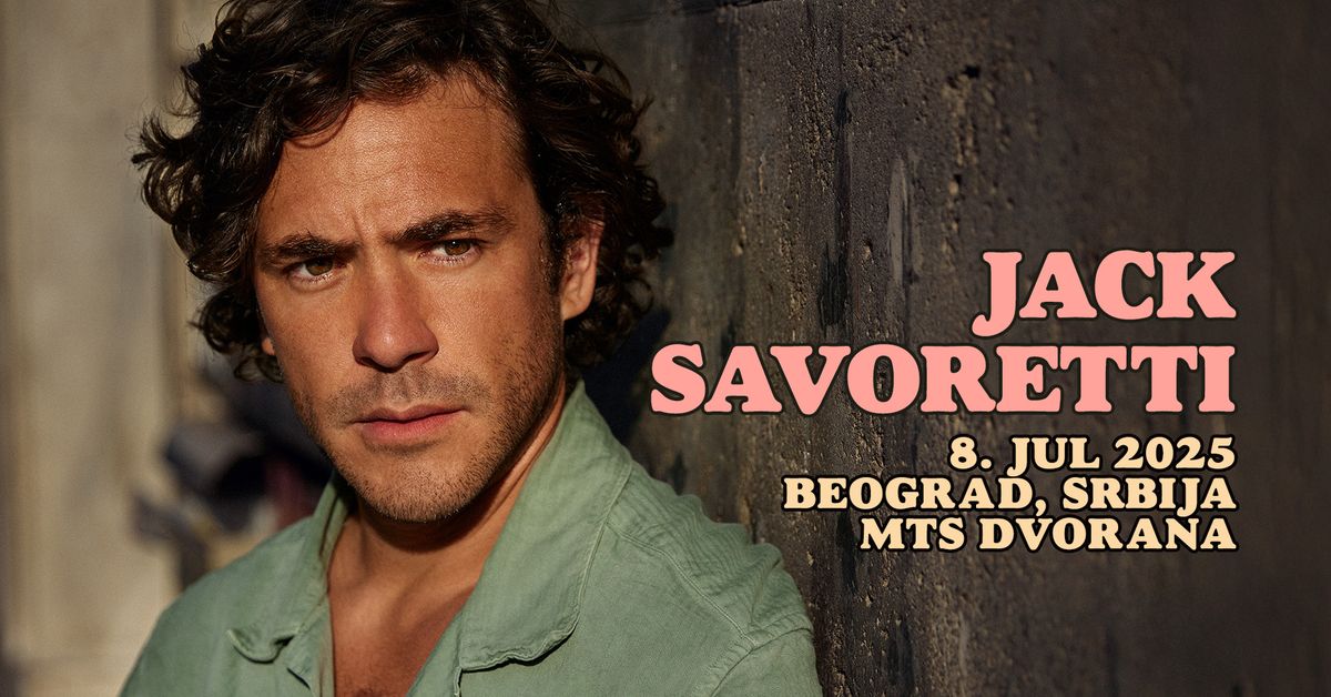 Jack Savoretti u Beogradu