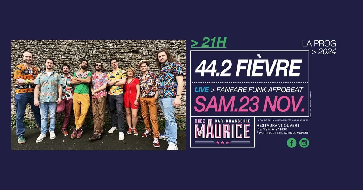 44.2 Fi\u00e8vre X Chez Maurice