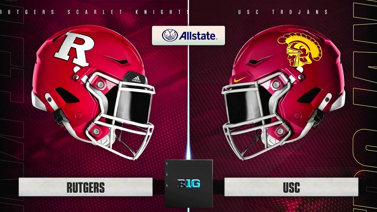 Rutgers Scarlet Knights at USC Trojans Football