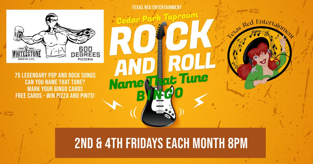 Whitestone Brewery Cedar Park presents 2nd & 4th Friday  Name That Tune Bingo  