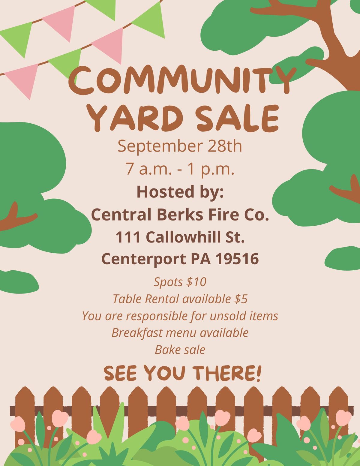 Community Yard Sale