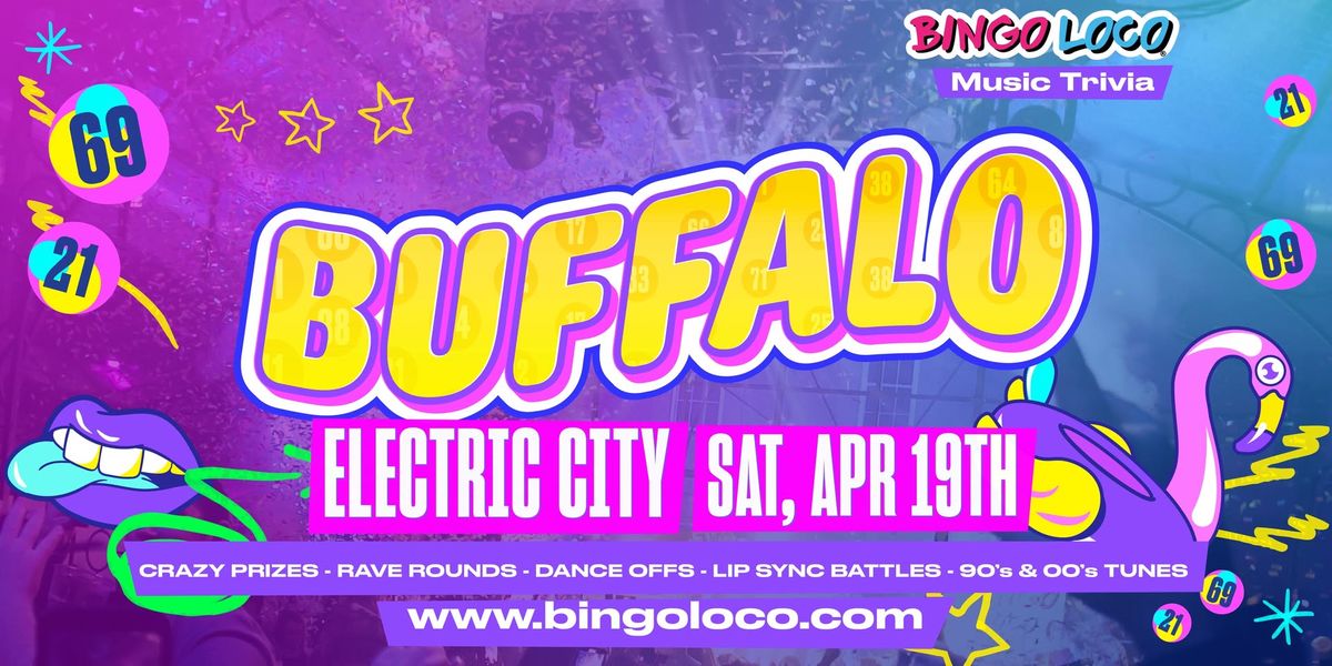 Bingo Loco Music Trivia! - Electric City, Buffalo NY