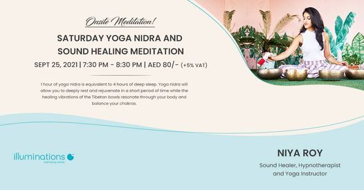Onsite Meditation: Saturday Yoga Nidra And Sound Healing Meditation