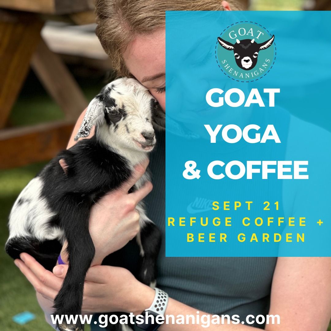 Goat Yoga and Coffee