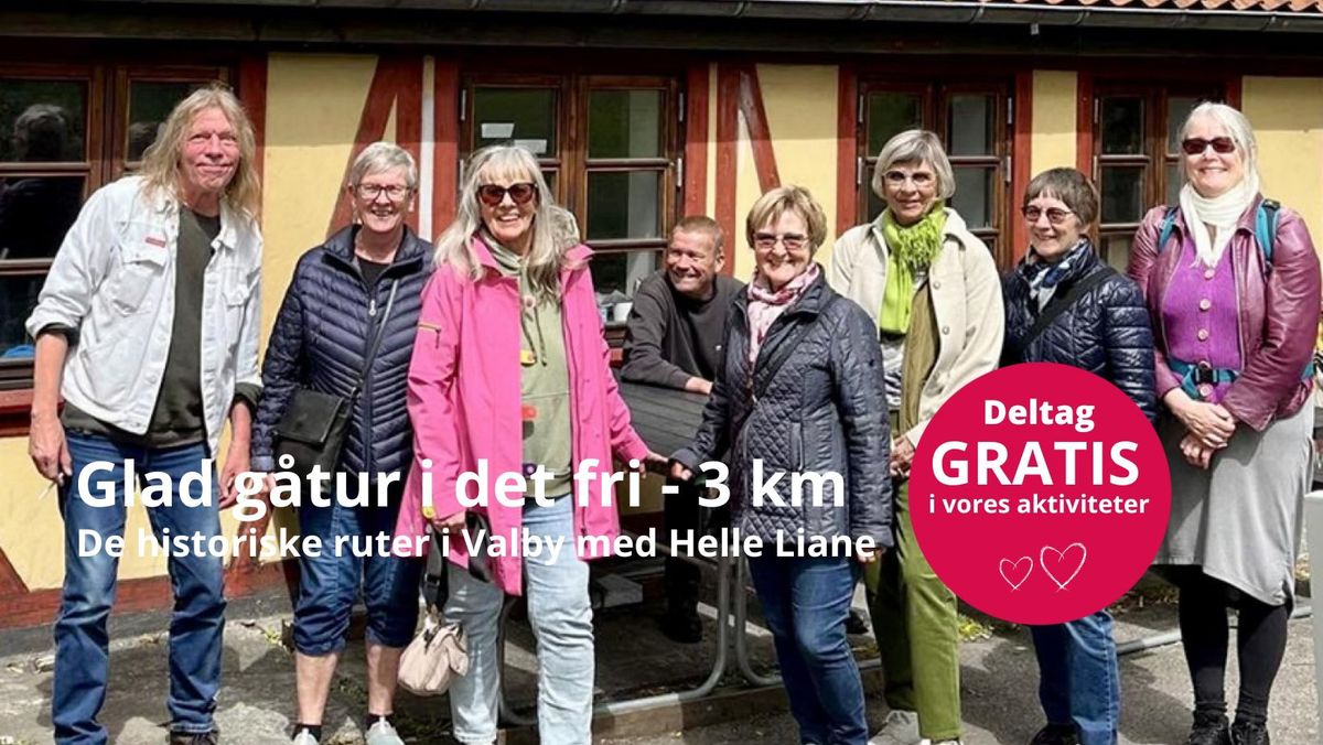 Historiske Ruter med Helle Liane 3 km med bes\u00f8g p\u00e5 Arkivet