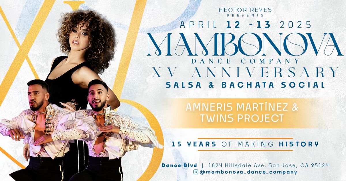 Mambonova 15th Year Anniversary Workshops & Social 