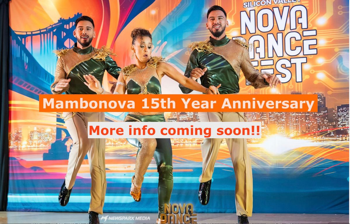 Mambonova 15th Year Anniversary Workshops & Social 