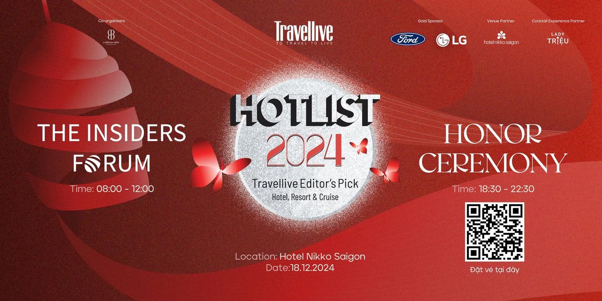 HOTLIST Travellive Editor's Picks 2024