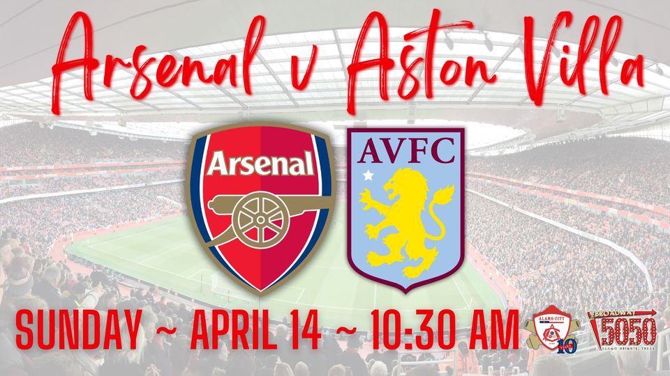 Arsenal v Aston Villa