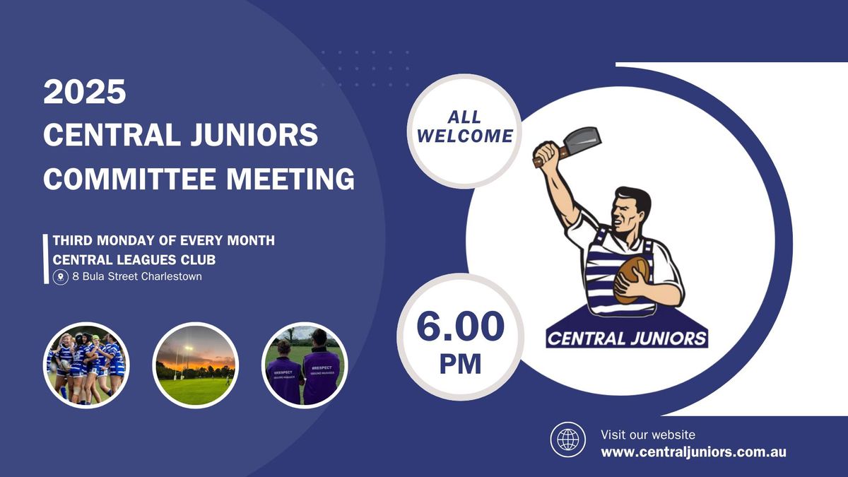 Central Juniors Committee Meeting