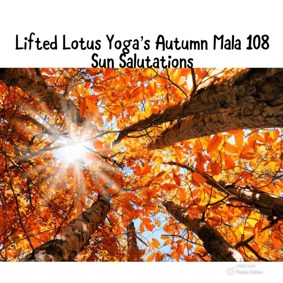 Autumn Mala 108 Sun Salutations + Drum Circle 