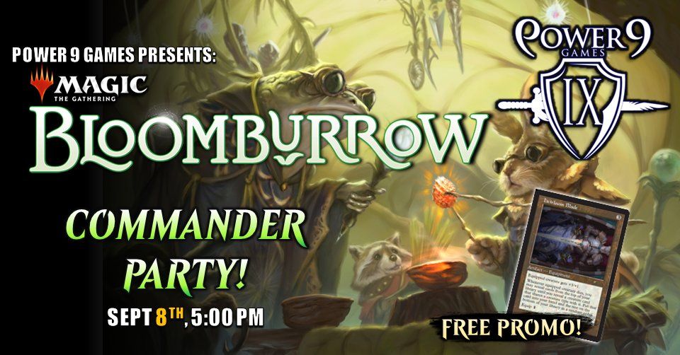 MTG: Bloomburrow Commander Party