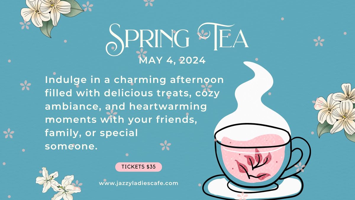 Spring Tea (with a Kentucky Derby Flair) at Jazzy Ladies Caf\u00e9 & Club