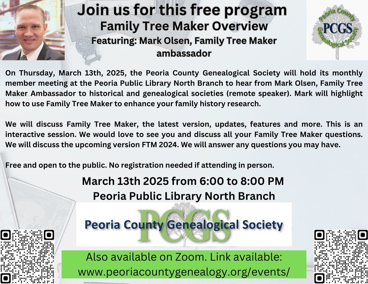 Family Tree Maker Overview Featuring: Mark Olsen, Family Tree Maker ambassador