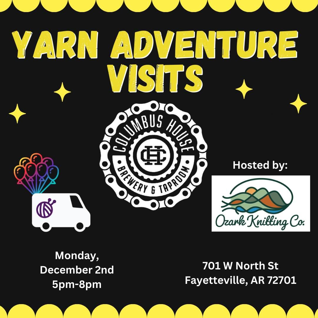 Yarn Adventure Visits Columbus House Brewery