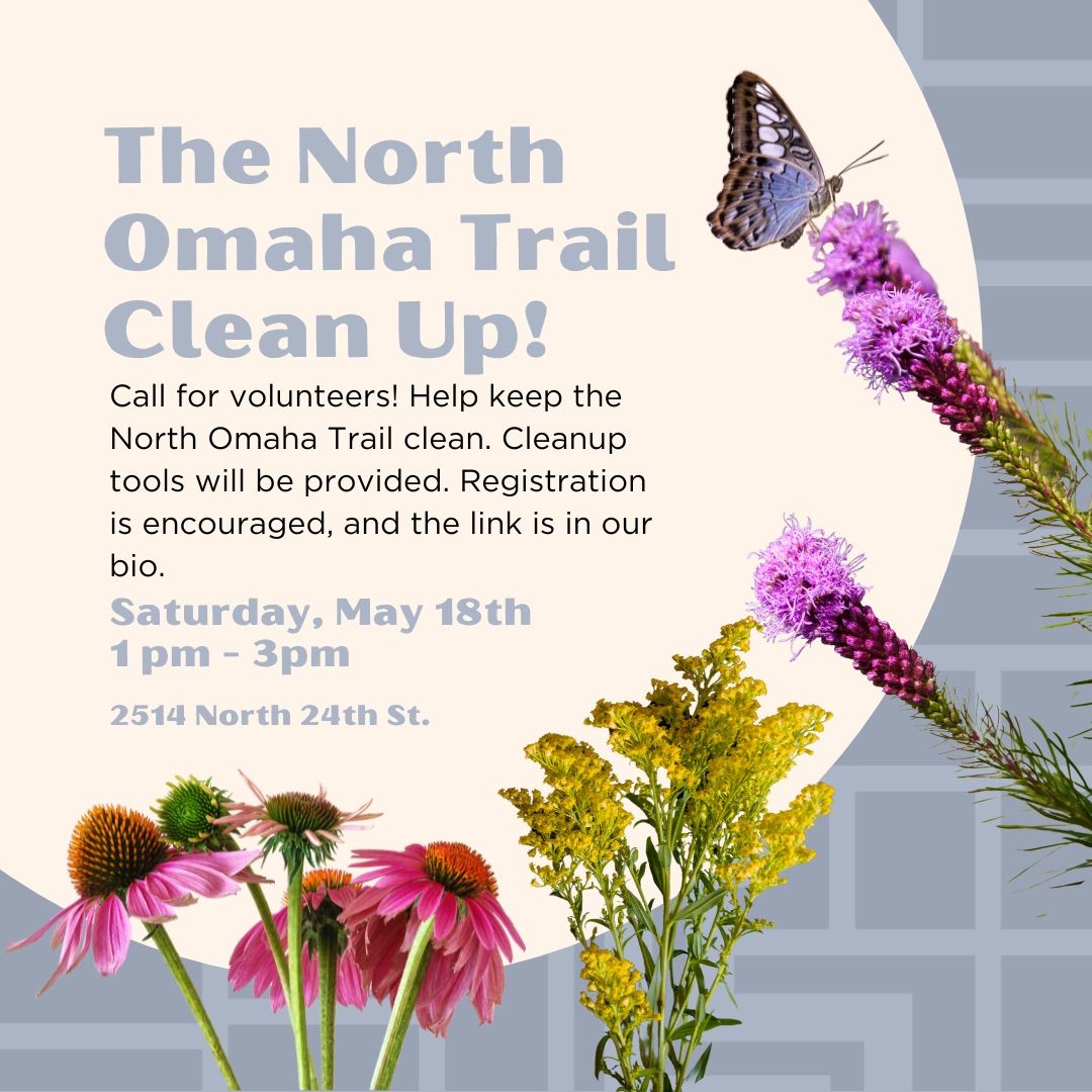 Spring Clean-up on the North Omaha Trail