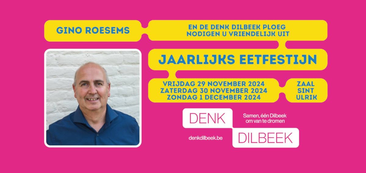 Jaarlijks eetfestijn - Denk Dilbeek - 11de editie