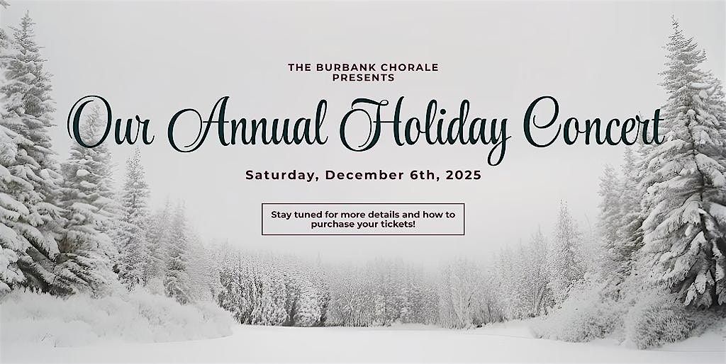 Burbank Chorale Holiday Concert: Jingle All The Way!