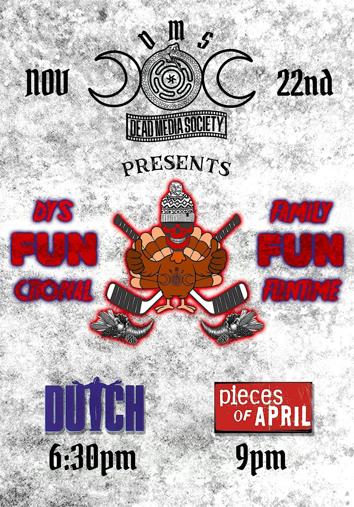 The Dead Media Society Presents: Dysfunctional Family Funtime!