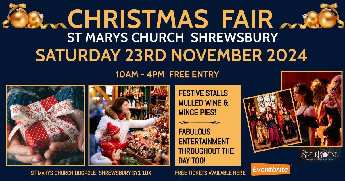 SHREWSBURY CHRISTMAS FAIR 