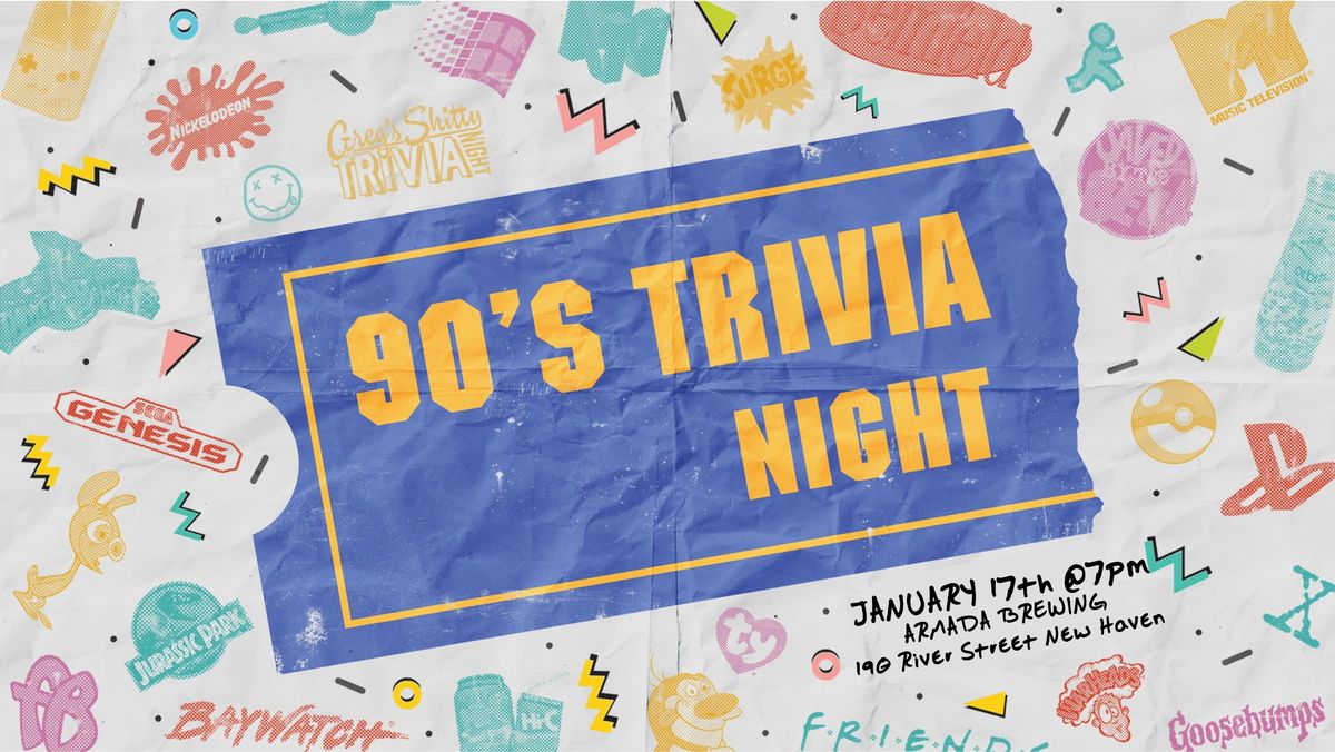 \ud83d\udd7a Throw it Back: 90s Trivia Night!