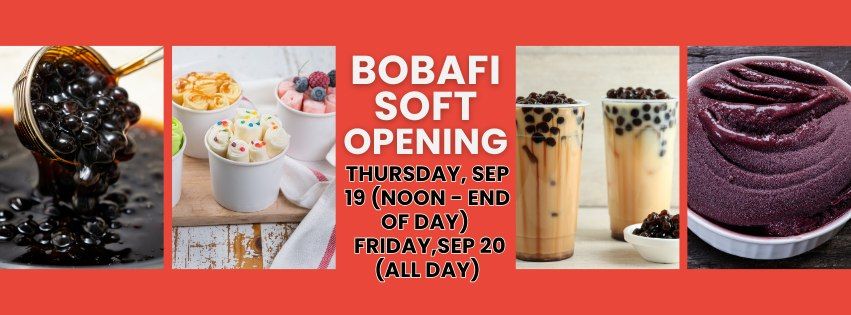 Soft Opening (Sep 19-20)