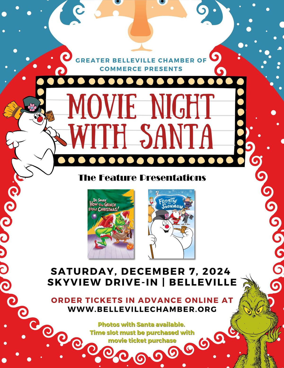 Movie Night with Santa at Skyview Drive-In