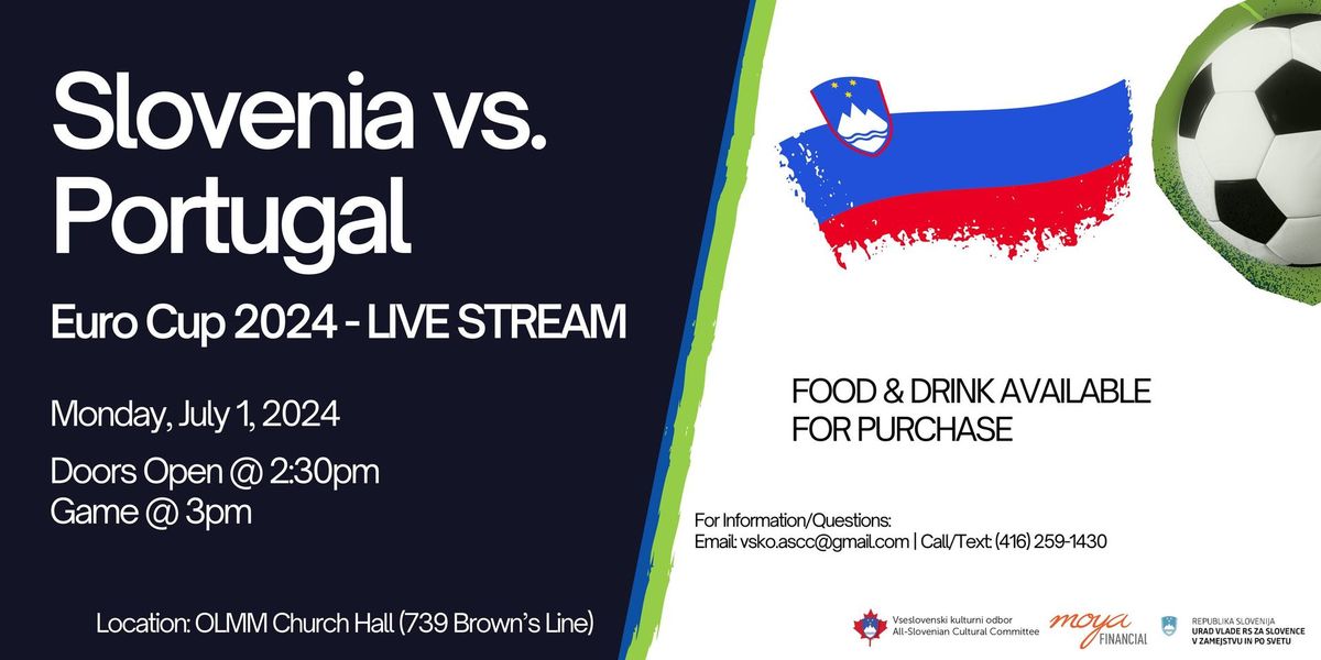 Slovenia vs. Portugal: EURO 2024 LIVE-Stream