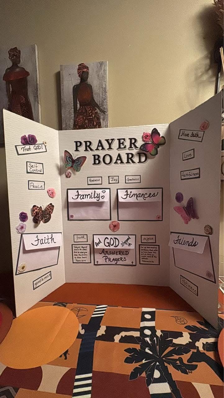 Creating a Prayer Board for 2025 and beyond