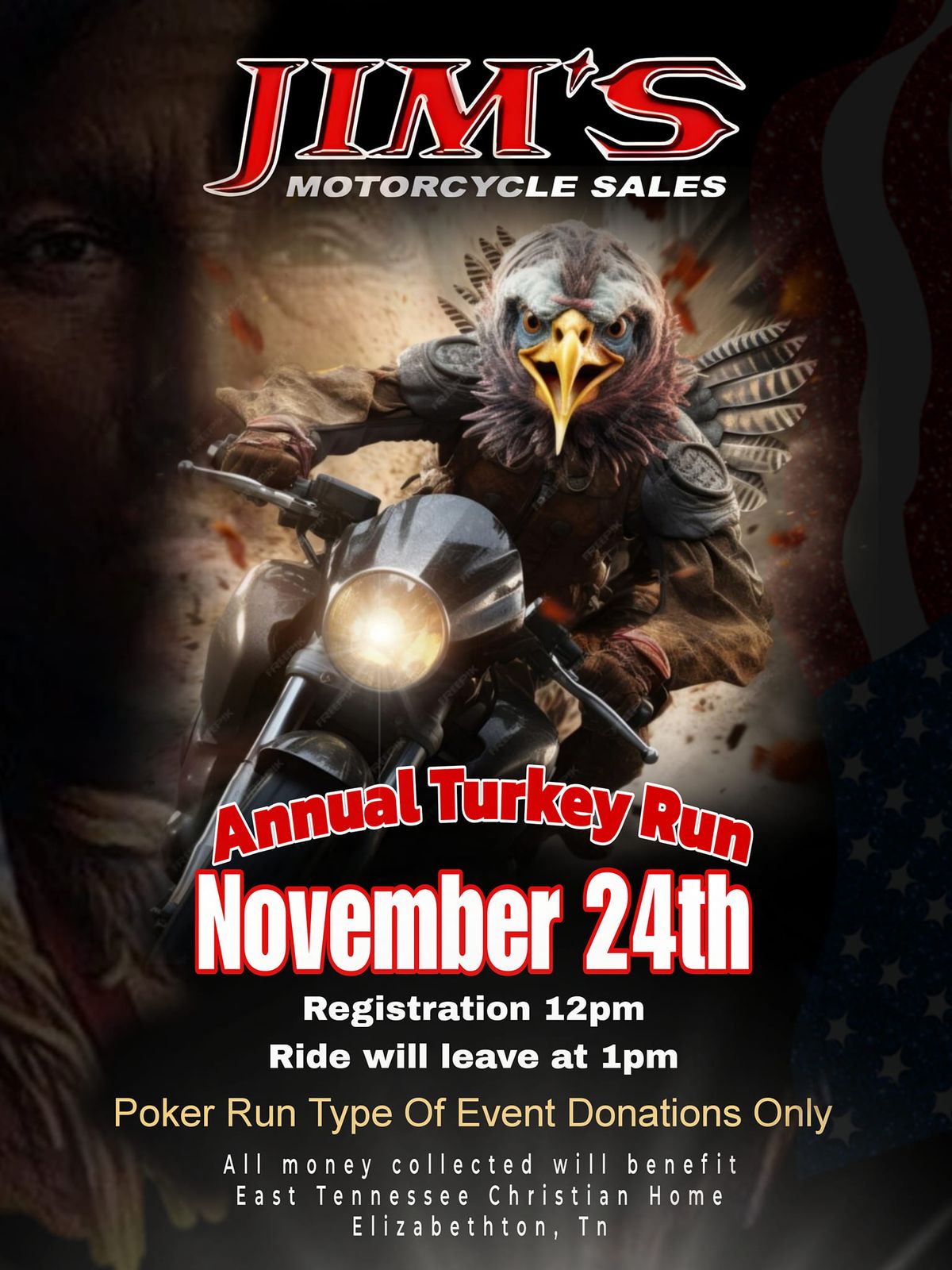 Jims Motorcycle Annual Turkey Run