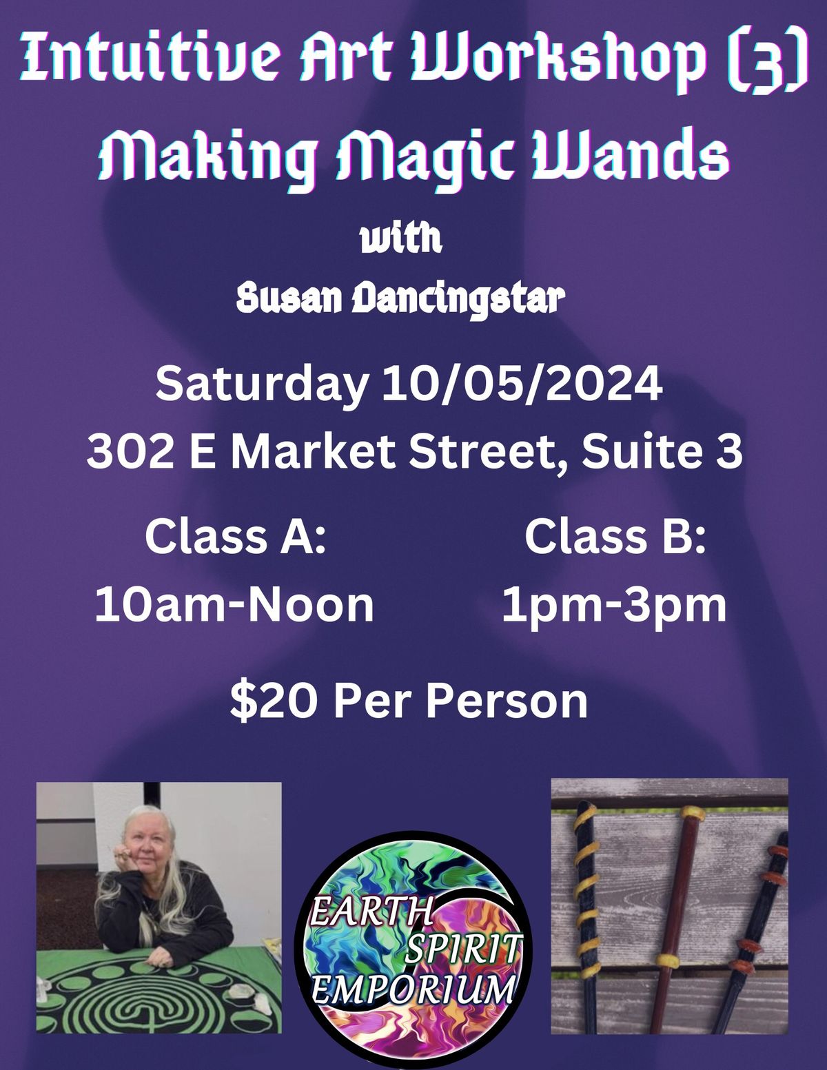 Intuitive Art Workshop - Making Magic Wands