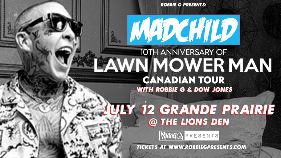 Madchild performs Live in Grande Prairie at The Lion's Den with Robbie G!