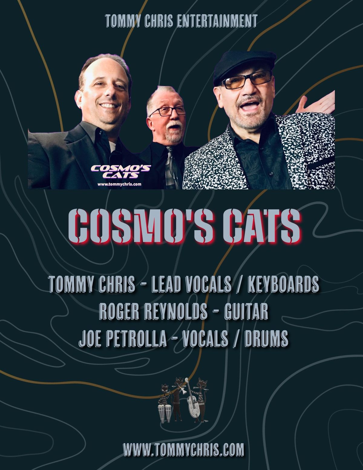 Live music with Cosmo\u2019s Cats