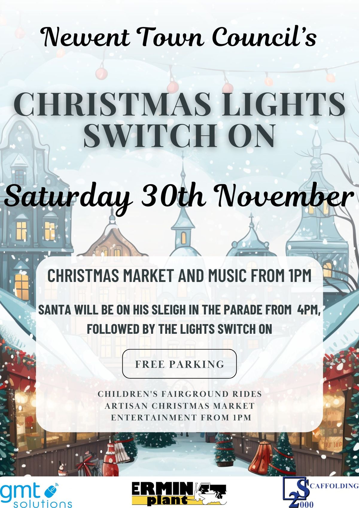 Newent Town Council's Christmas Lights Switch On