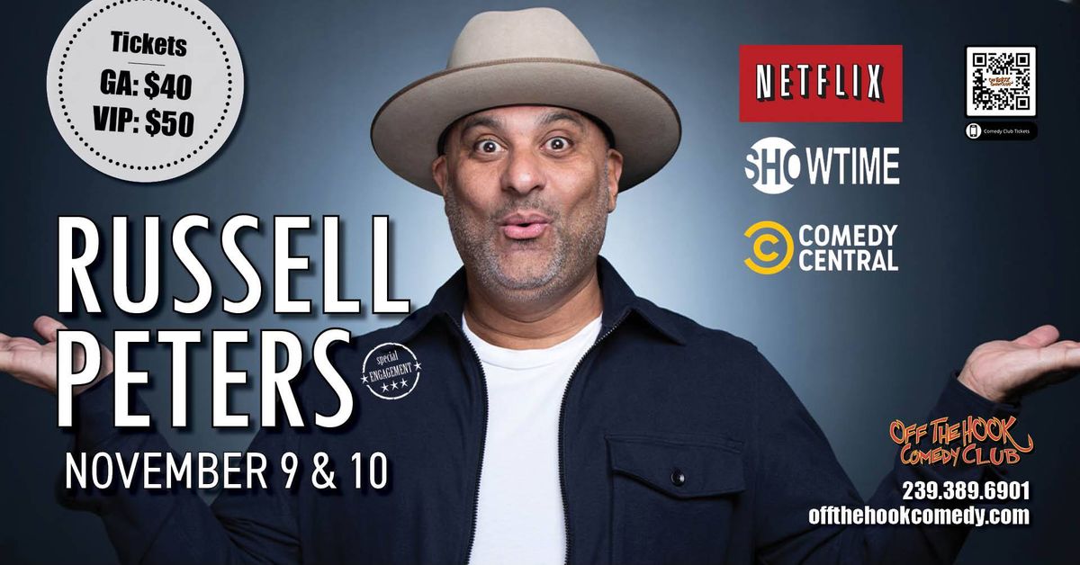 Comedian Russell Peters Live in Naples, Florida!