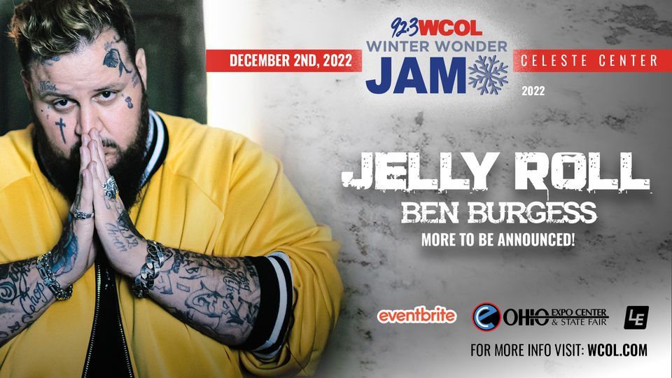 Jelly Roll WCOLs Winter Wonder Jam, Celeste Center, Columbus, 2