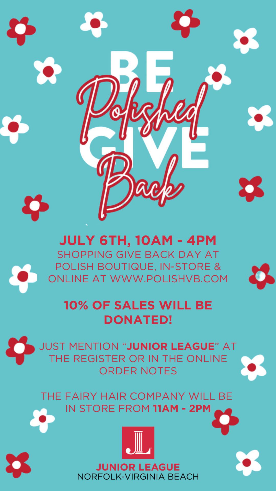 Shop for a Cause! Polished Boutique Virginia Beach