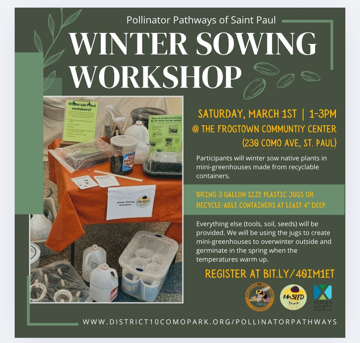 Winter sowing workshop 