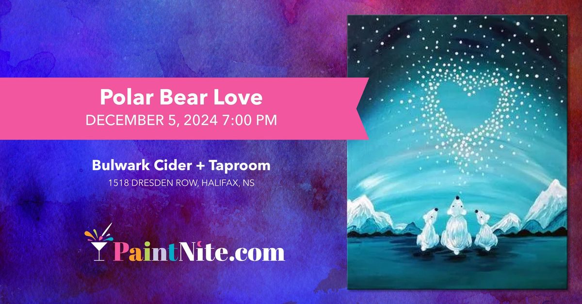 Paint Nite: Polar Bear Love