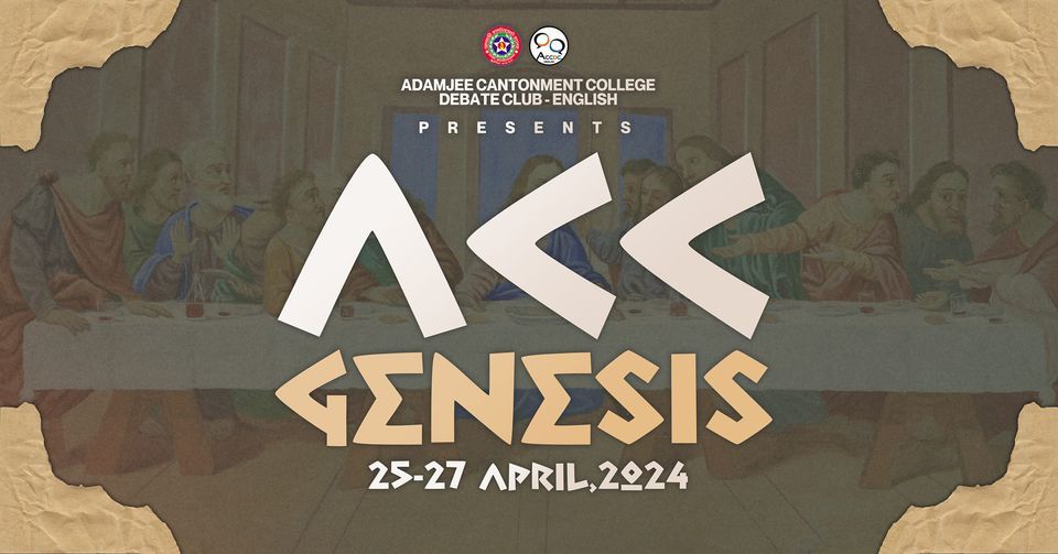 ACCDC-English Presents ACC Genesis 2024