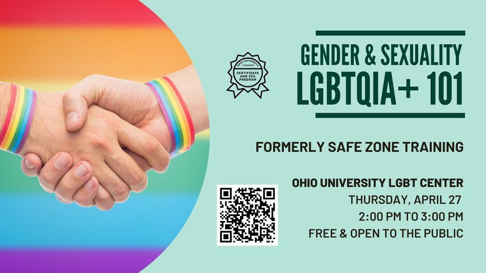 Gender And Sexuality Lgbtqia 101 Ohio University Lancaster 27 April