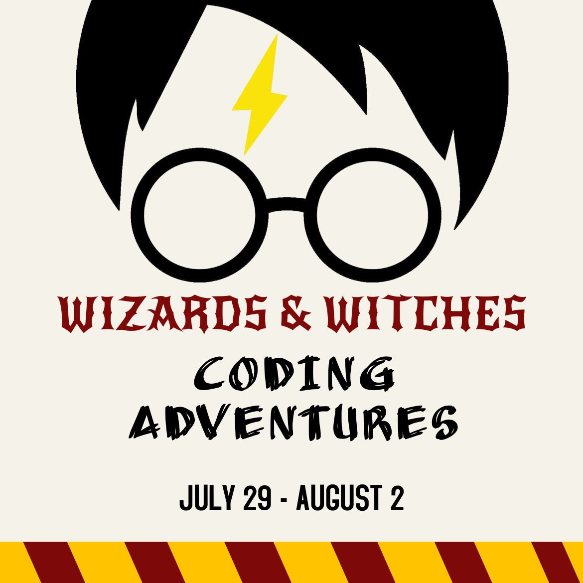 Code4Bots Wizards & Witches Coding Adventures Half-Day Morning Summer Camp