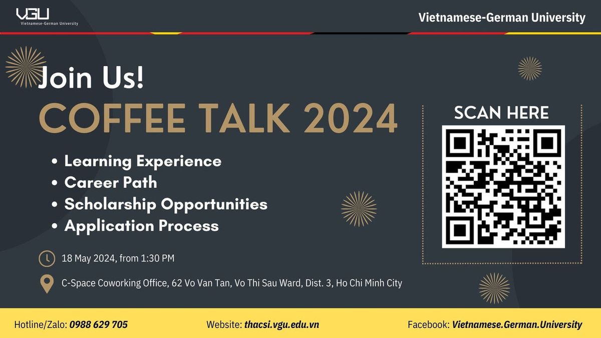 VGU Coffee Talk - A Gateway to Exciting Educational Opportunities!