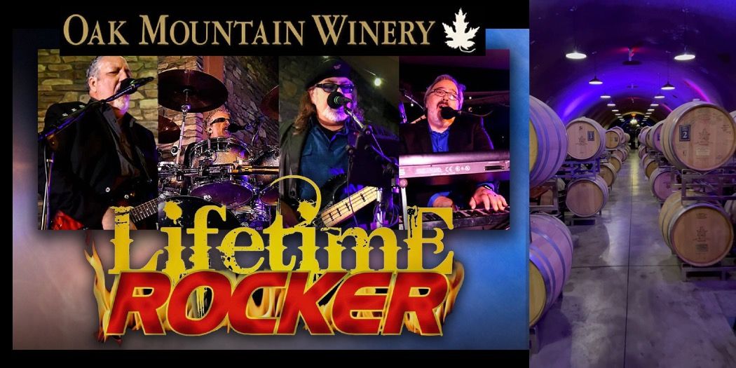 Lifetime Rocker returns to Oak Mountain Winery!