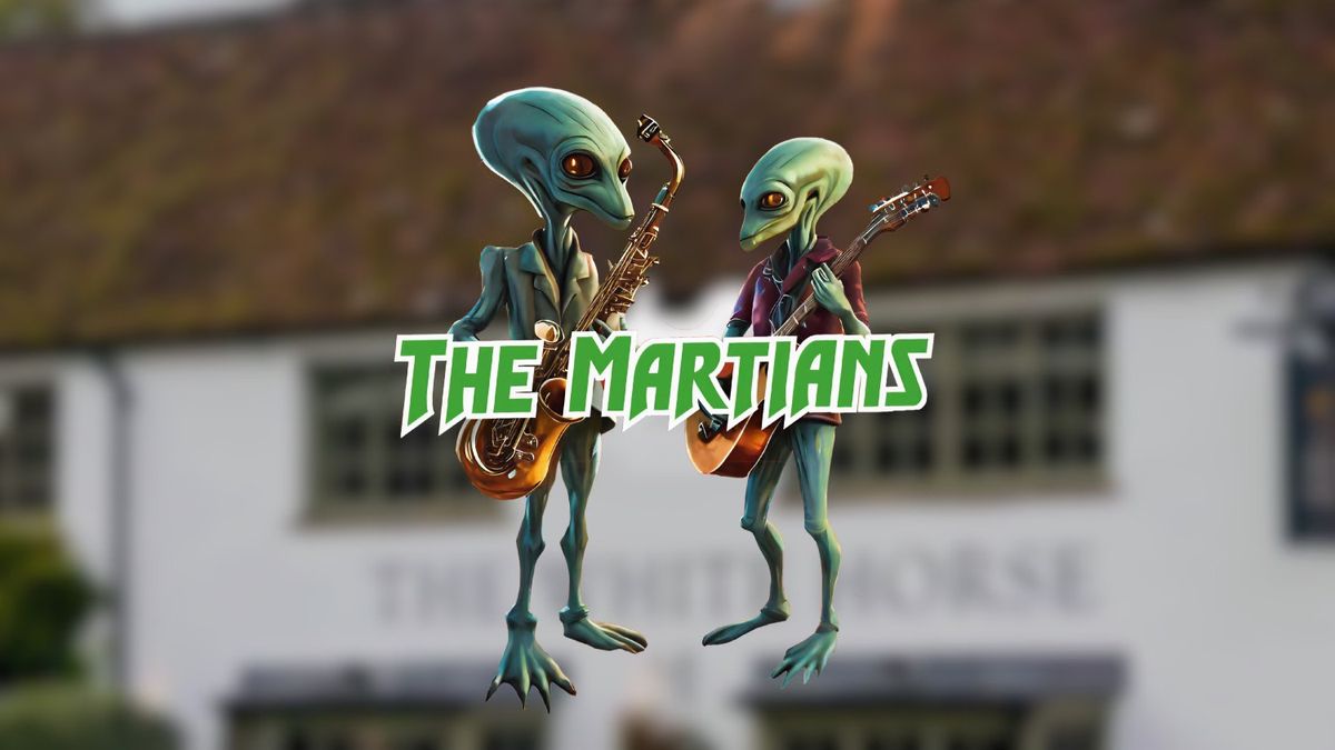 The MARTIANS Land at the White Horse