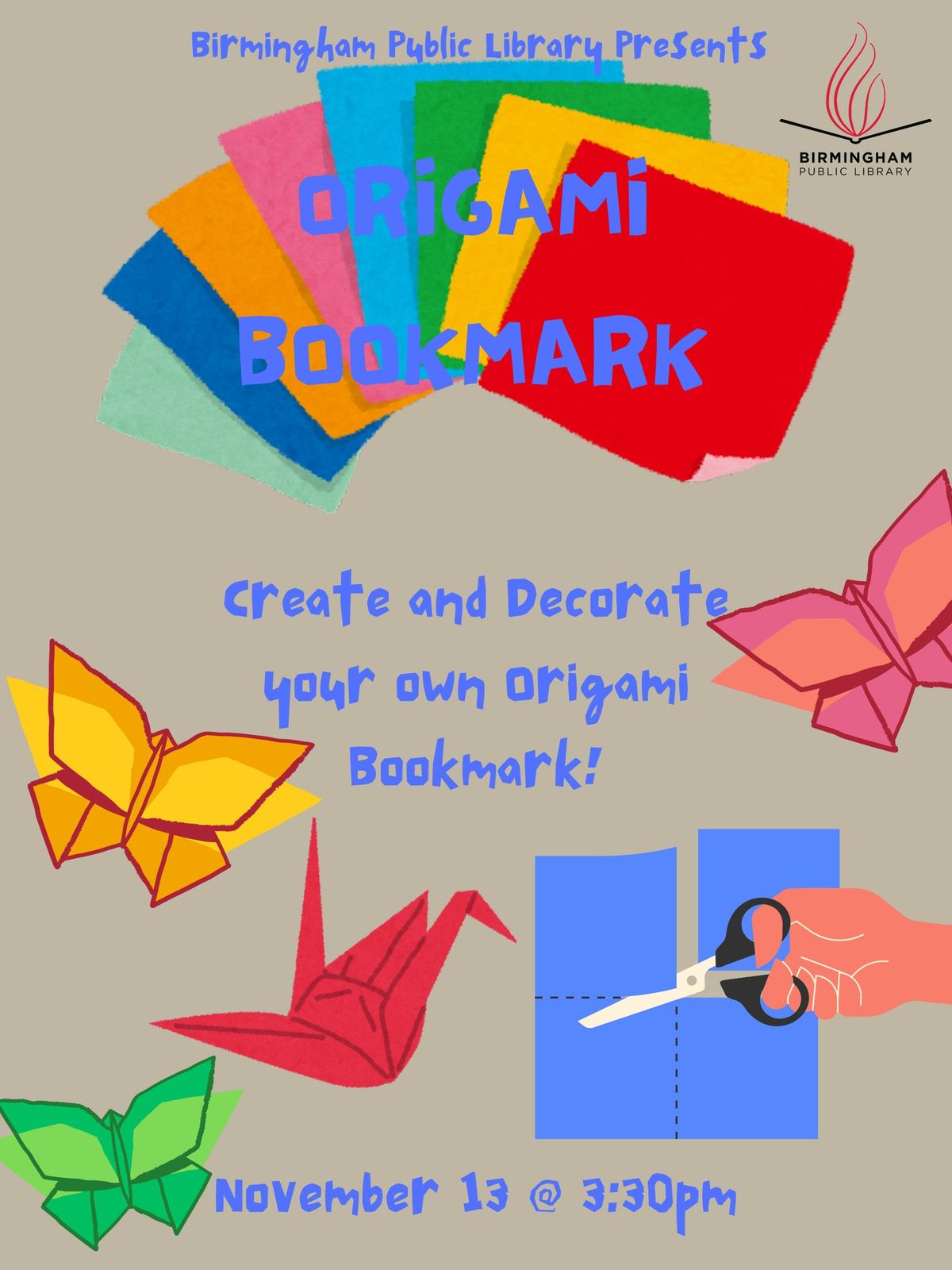 Origami Bookmark