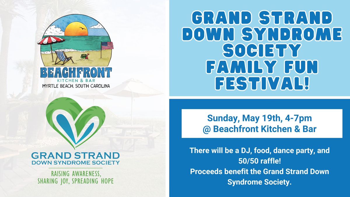 Annual Grand Strand Down Syndrome Society Family Fun Day